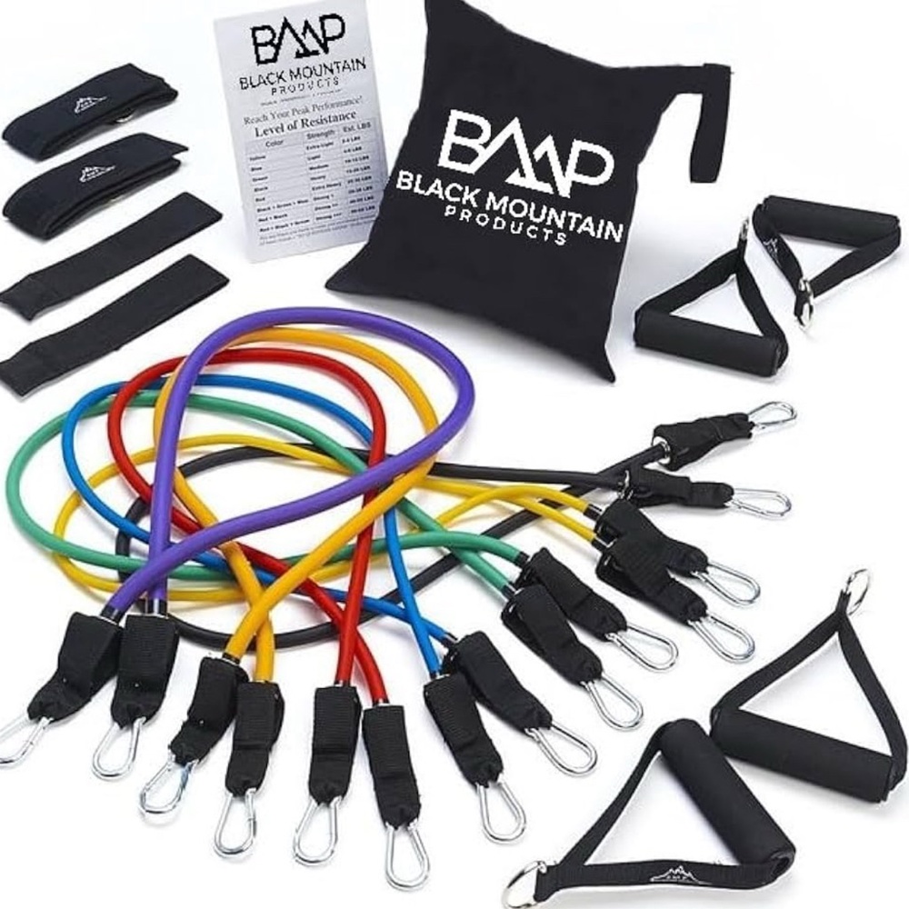 Black Mountain 13 Piece Resistance Bands Set